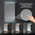Lexora Savera 24" Wide x 36" Tall LED Medicine Cabinet w/ Defogger