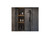 Lexora Savera 36" Wide x 36" Tall LED Medicine Cabinet w/ Defogger