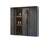 Lexora Savera 36" Wide x 36" Tall LED Medicine Cabinet w/ Defogger