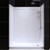 DreamLine Infinity-Z 30 in. D x 60 in. W x 76 3/4 in. H Clear Sliding Shower Door in Satin Black, Right Drain and Backwalls