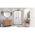 DreamLine Prime 36 in. x 74 3/4 in. Semi-Frameless Clear Glass Sliding Shower Enclosure in Oil Rubbed Bronze with White Base Kit