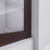 DreamLine Prime 36 in. x 74 3/4 in. Semi-Frameless Frosted Glass Sliding Shower Enclosure in Oil Rubbed Bronze, Biscuit Base Kit