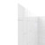 DreamLine QWALL-VS 56-60 in. W x 36 in. D x 62 in. H Acrylic Backwall Kit in White