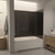 DreamLine QWALL-VS 56-60 in. W x 36 in. D x 62 in. H Acrylic Backwall Kit in Black
