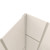 DreamLine QWALL-VS 56-60 in. W x 41-1/2 in. D x 76 in. H Acrylic Backwall Kit in Biscuit