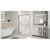 DreamLine Duet Plus 44-48 in. W x 72 in. H Semi-Frameless Bypass Sliding Shower Door in Chrome