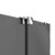 DreamLine Mirage-X 56-60 in. W x 58 in. H Frameless Sliding Tub Door in Chrome