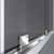 DreamLine Mirage-X 56-60 in. W x 58 in. H Frameless Sliding Tub Door in Chrome