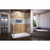 DreamLine Flex 34 1/2 in. D x 50-54 in. W x 72 in. H Semi-Frameless Pivot Shower Enclosure in Brushed Nickel