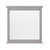 Foremost EBGM3232 Ellery 32" Wide x 32" High Framed Mirror, Vintage Grey