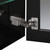 Foremost MMC3026-BL Metal Double Door Medicine Cabinet 30" x 26" Beveled Mirror, Black