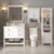 Craft + Main LSWV3622D Lawson 36" Vanity Cabinet without Top, White
