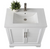 Vanity Art VA5030-W White 30 Inch  Vanity with White Ceramic Sink & Top