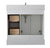 Vanity Art VA5036-W White 36 Inch  Bathroom Vanity with Engineered Marble Top & Backsplash