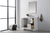Vanity Art VA5036-W White 36 Inch Bathroom Vanity with Engineered Marble Top & Backsplash