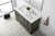 Vanity Art VA5054-SG Silver Grey 54 Inch Bathroom Vanity with Engineered Marble Top & Backsplash & Two Sinks