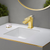 Maison De Philip DIA-GD-LV Gold and Crystal Lavatory Faucet - Single Handle