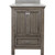 Foremost BABVT2522D-RG Brantley 25" Harbor Blue Vanity With Rushmore Grey Granite Counter Top With White Sink
