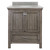Foremost BABVT3122D-RG Brantley 31" Harbor Blue Vanity With Rushmore Grey Granite Counter Top With White Sink