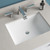 Foremost BABVT3122D-QGS Brantley 31" Harbor Blue Vanity With Galaxy Sand Quartz Sink Counter Top With White Sink