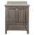 Foremost BAGVT3122D-QGS Brantley 31" Distressed Grey Vanity With Galaxy Sand Quartz Sink Counter Top With White Sink