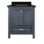 Foremost BABVT3122D-BGR Brantley 31" Harbor Blue Vanity With Black Galaxy Granite Counter Top With White Sink