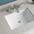 Foremost BABVT3722D-QGS Brantley 37" Harbor Blue Vanity With Galaxy Sand Quartz Sink Counter Top With White Sink