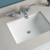Foremost BAGVT3722D-QGS Brantley 37" Distressed Grey Vanity With Galaxy Sand Quartz Sink Counter Top With White Sink