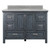 Foremost BAGVT4922D-RG Brantley 49" Distressed Grey Vanity With Rushmore Grey Granite Counter Top With White Sink