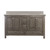 Foremost BAGVT6122D-QGS Brantley 61" Distressed Grey Vanity With Galaxy Sand Quartz Sink Counter Top With White Sink