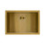 Ruvati 16 x 11 inch Brushed Gold Polished Brass Rectangular Bathroom Sink Undermount - RVH6107GG