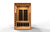 Golden Designs Dynamic Cordoba 2-person Low EMF (Under 8MG) FAR Infrared Sauna (Canadian Hemlock) - DYN-6203-01