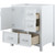 Foremost  LSWVT3122D-MB Lawson 31" White Vanity Cabinet with Mohave Beige Granite Sink Top