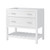 Foremost LSWVT3722D-MB Lawson 37" White Vanity Cabinet with Mohave Beige Granite Sink Top