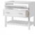 Foremost  LSWVT3722D-CWR Lawson 37" White Vanity Cabinet with Carrara White Marble Sink Top