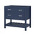 Foremost LSBVT3722D-MB Lawson 37" Aegean Blue Vanity Cabinet with Mohave Beige Granite Sink Top