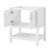 Foremost HOWVT3122-MB Hollis 31" White Vanity Cabinet with Mohave Beige Granite Sink Top