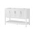 Foremost HOWVT4922-MB Hollis 49" White Vanity Cabinet with Mohave Beige Granite Sink Top