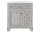 Foremost  EBGVT3122D-F8W Ellery 31" Vintage Grey Vanity Cabinet with White Fine Fireclay Sink Top