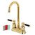 Kingston Brass KB8492DKL Kaiser Two Handle Bar Faucet, Polished Brass