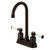 Kingston Brass KB8495DPL Paris Two Handle Bar Faucet, Oil Rubbed Bronze