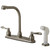 Kingston Brass KB8758NFL NuWave French Centerset Kitchen Faucet, Brushed Nickel