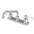 Kingston Brass FB2138DPL Paris 8-Inch Centerset Kitchen Faucet, Brushed Nickel