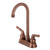 Kingston Brass KB496 Magellan Two-Handle 4" Centerset Bar Faucet, Antique Copper