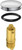 Gerber Plunger Of Lavatory Drain - Polished - Chrome - DA613156