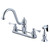 Kingston Brass KB1111BLBS Heritage Centerset Kitchen Faucet, Polished Chrome