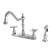 Kingston Brass KB1751BEXBS Essex Centerset Kitchen Faucet, Polished Chrome