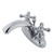 Kingston Brass GKB7641AX 4 in. Centerset Bathroom Faucet, Polished Chrome