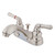 Kingston Brass KB0828 4 in. Centerset Bathroom Faucet, Brushed Nickel