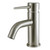 Kingston Brass Fauceture   LS8228NYL New York Single Handle Bathroom Faucet with Push Pop-Up, Brushed Nickel